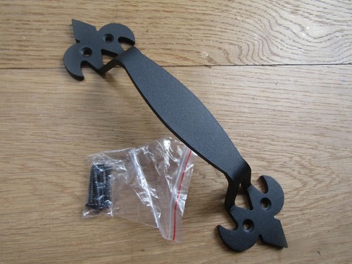 Rustic iron door handle
