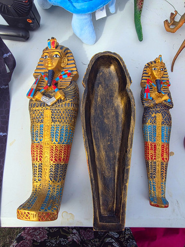 Egyptian pharaoh sarcophagus - egyptian,