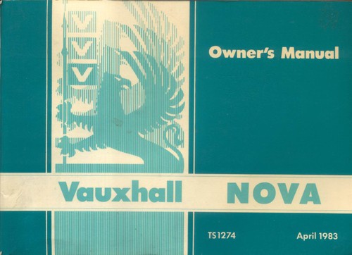 Vauxhall nova 1983 - nova,