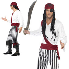 Mens Pirate Costume Adult