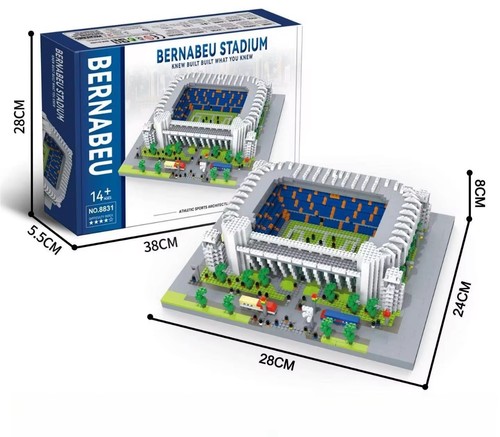 Lego builds football stadium - lego,
