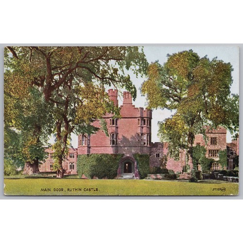 Ruthin castle denbighshire - castle,