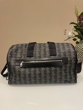 LACOSTE MEN'S BAG MONOGRAM NOIR