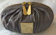 BIBA WOMANS SMALL GREY LEATHER