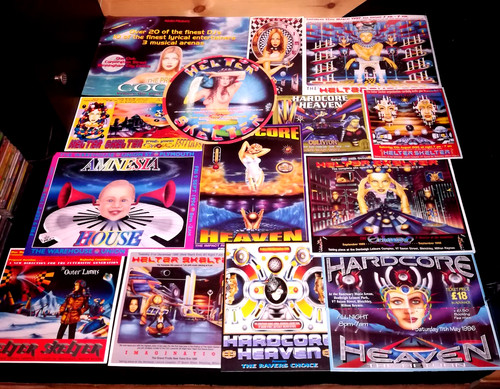 Pez 1990s rave - 1990s, flyers