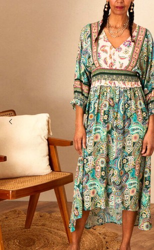 Monsoon paisley print dress - print,