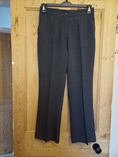Damart Ladies Grey Trousers Size 12, 27" Inside Leg 