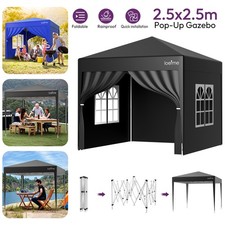 2.5x2.5M Garden Pop up Tent
