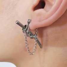 Mini Katana Sword Stud Earring