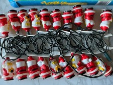 VINTAGE  HYPER VALUE SANTA  CHRISTMAS TREE LIGHTS  FAIRY LIGHTS