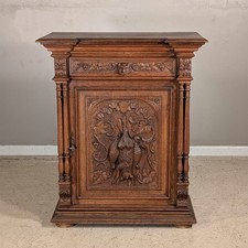 Antique French Carved Oak
