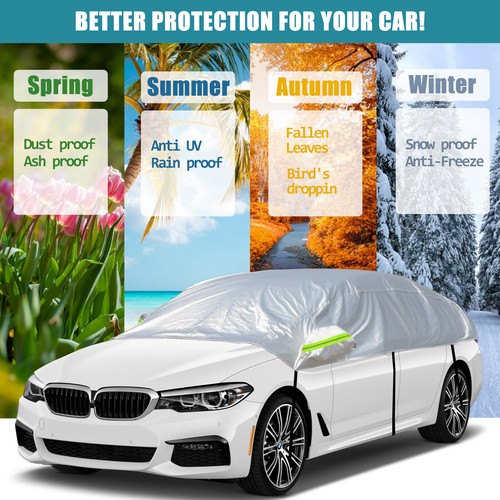 Waterproof half car cover - half,