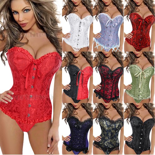 Overbust boned corset - overbust,