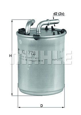 New fuel filter - vw, skoda