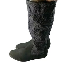 Cushe Gray Re Flex Quilted Tall Boots 7