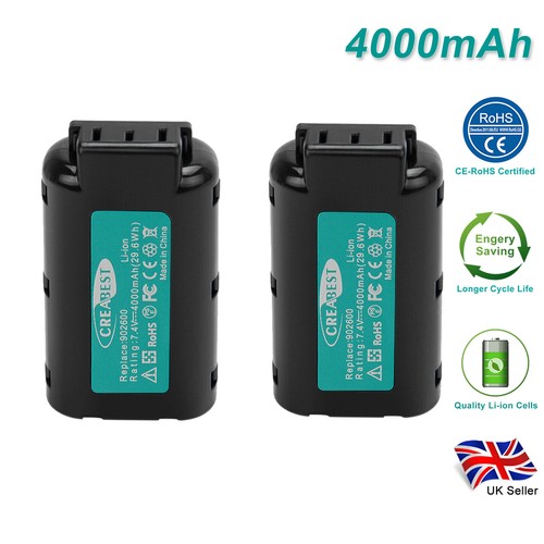4000mah li ion - 2x, 7.4v