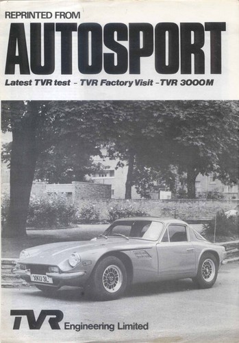 Tvr 3000m road test reprinted - tvr,