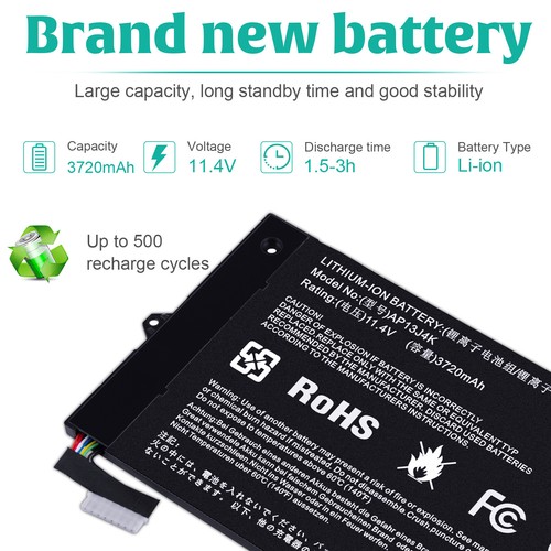 Ap13j4k battery for - for, acer