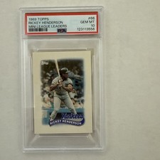 1989 TOPPS MINI #66 RICKEY