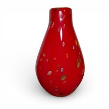 Large Vintage Murano Red