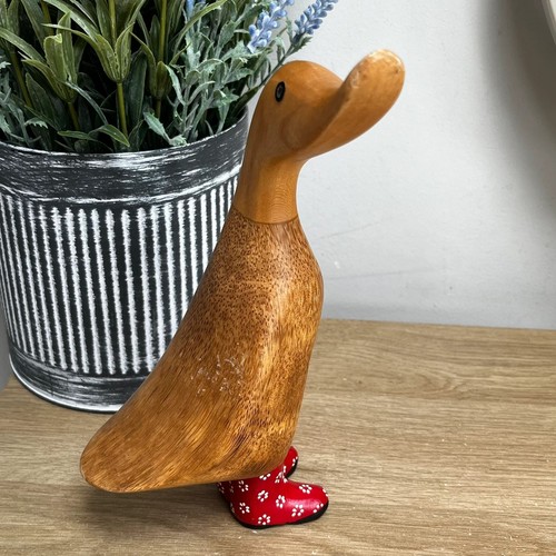 Dcuk edo wooden duck ornament