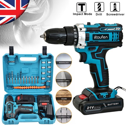 21v cordless combi hammer - 21v,
