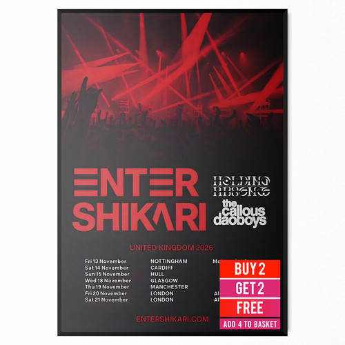 Enter shikari poster london - shikari,
