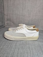 Superdry White and Gream Suede