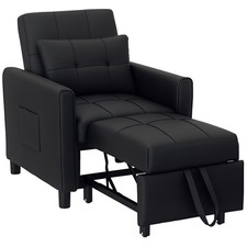 HOMCOM Folding Chair Bed