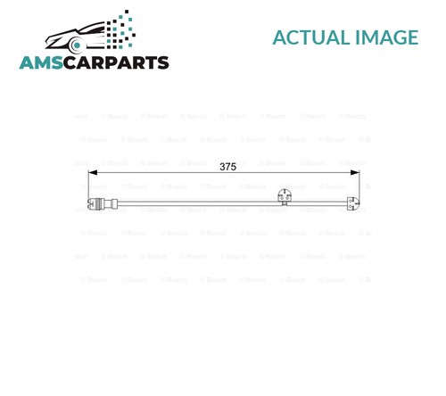 Brake pad wear sensor warning - brake,