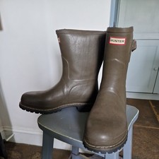 Hunter Men's Neoprene Wellies with Vibram soles, Size 11.5/45