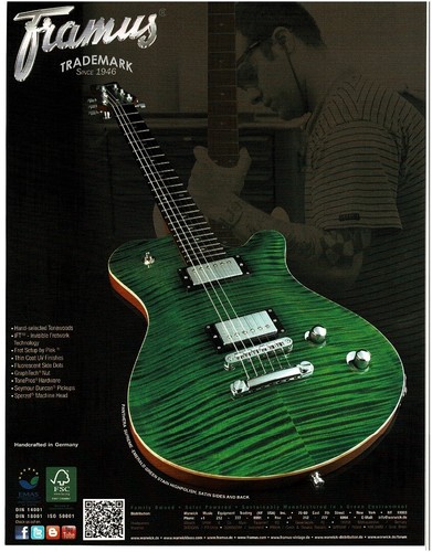 2012 framus panthera - 2012, supreme