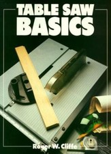 Table saw basics - table, (basics