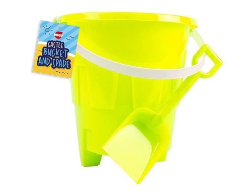 Bucket and spade set castle - and,
