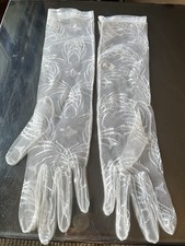 Lace Gloves Vintage Opera