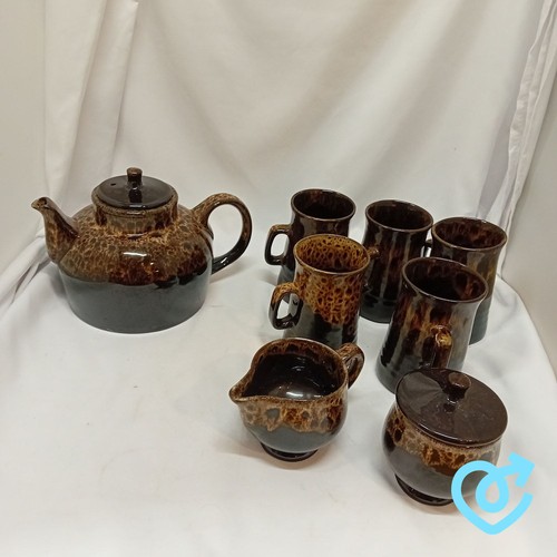 Vintage drip glaze ceramic tea - drip,