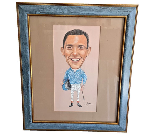 Frankie dettori jockey blue - frankie,