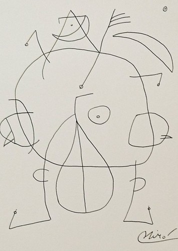 Joan miro lithograph pencil - joan,