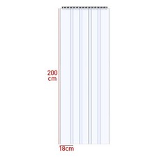 Hanging PVC Strip Curtain Kit