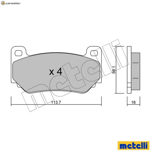 Wheel brake cylinder 0461 - brake, 04-0461