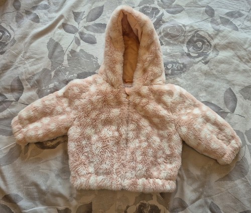 Baby girls faux fur jacket - faux, age