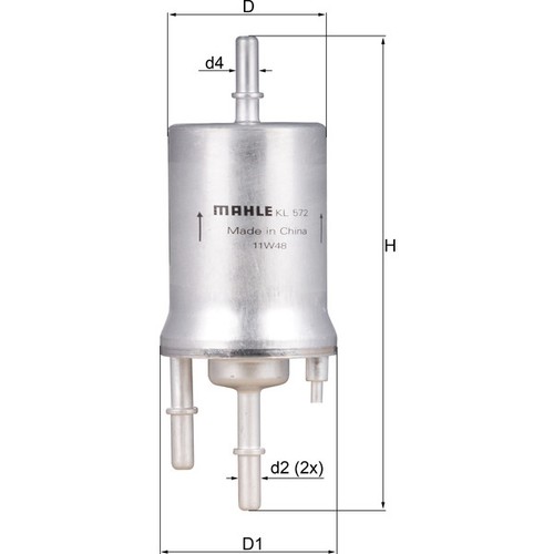Fuel filter fits audi - filter, a1