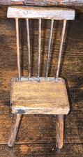 Vintage wooden chair spindle - vintage,