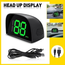Universal Car Electronics Digital Speedometer MPH HUD GPS Head Up Display Green~