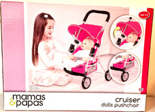 Mamas & Papas Cruiser Dolls Pushchair/pram Buggy Stroller With Shopping Backet