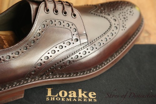 Loake shoemakers brown leather - loake,