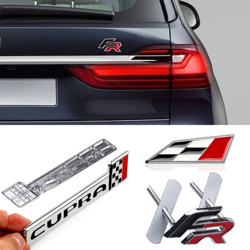 Black red metal decal - black,