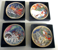 SET OF 4 ROYAL WORCESTER MINI