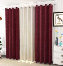 3 Piece  Maroon Color Grommet