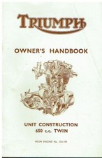 TRIUMPH 650cc 6T TR6 T120